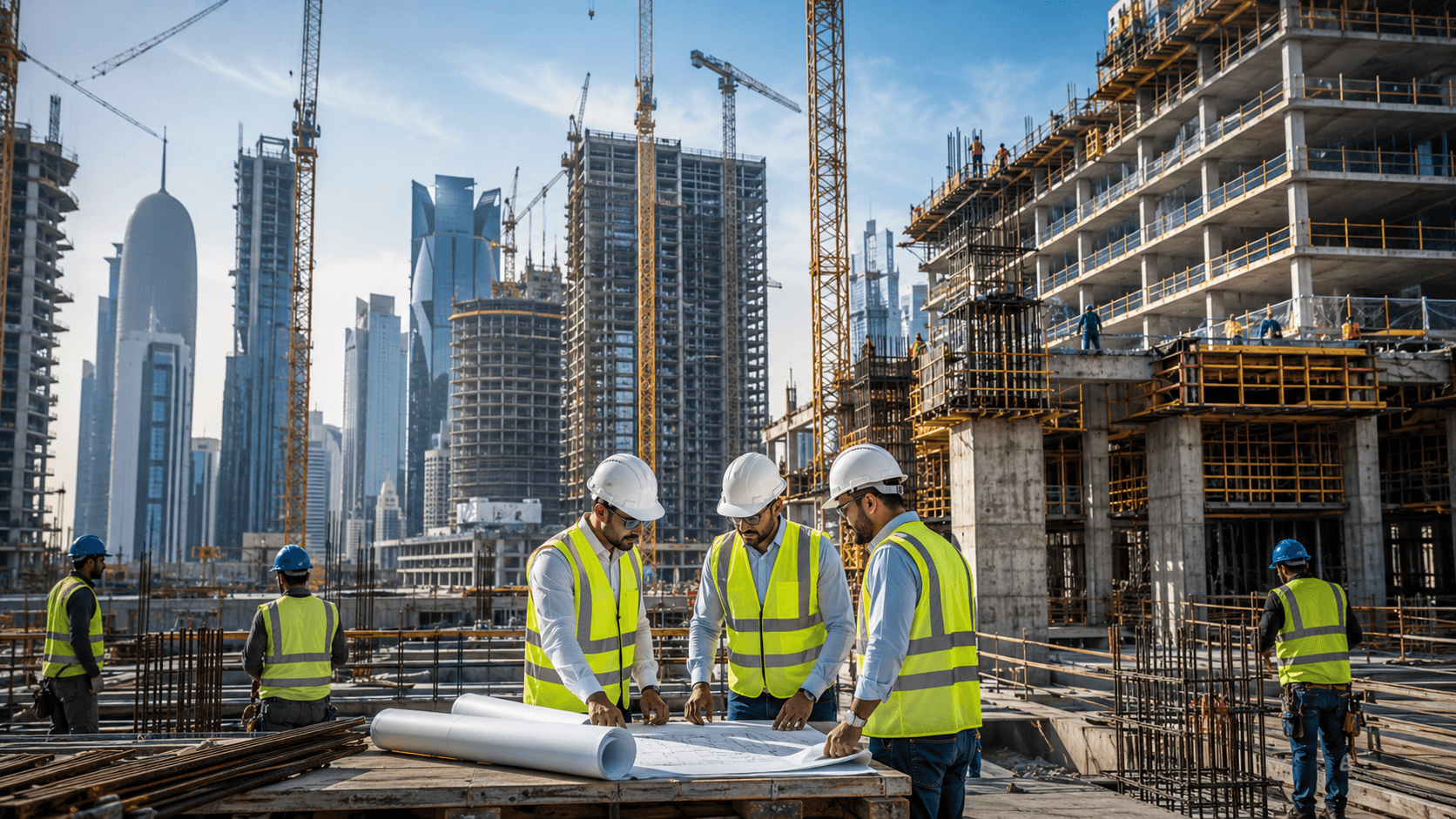 Construction Works Qatar