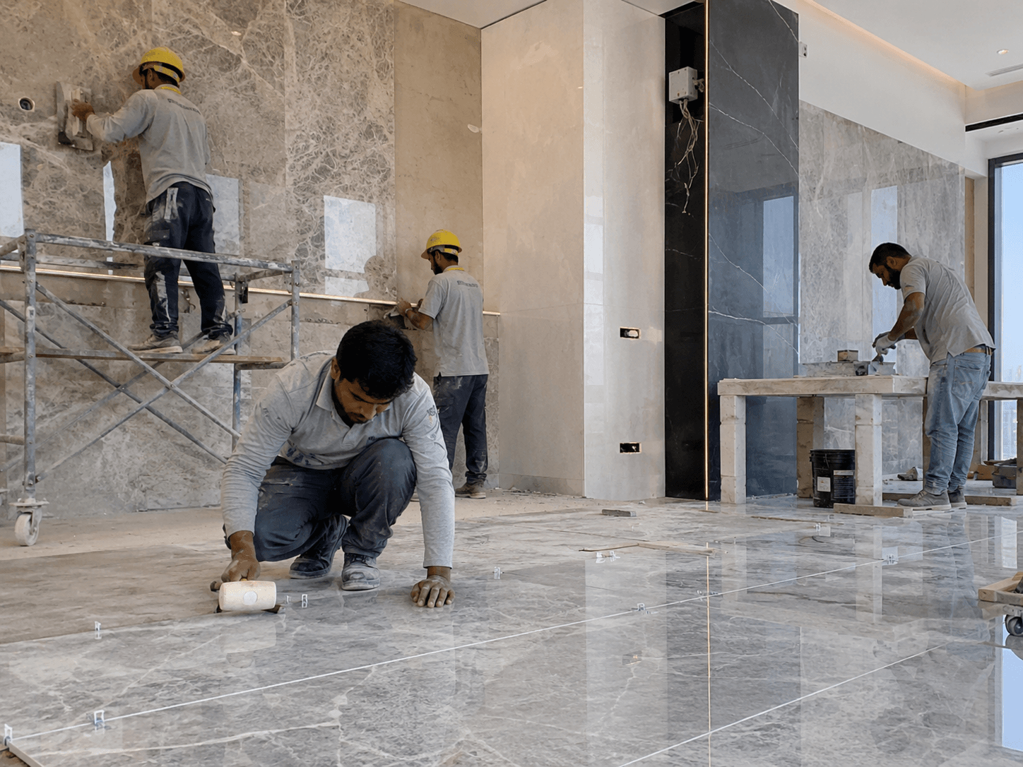 Tile Marble and Finishing Works Qatar
