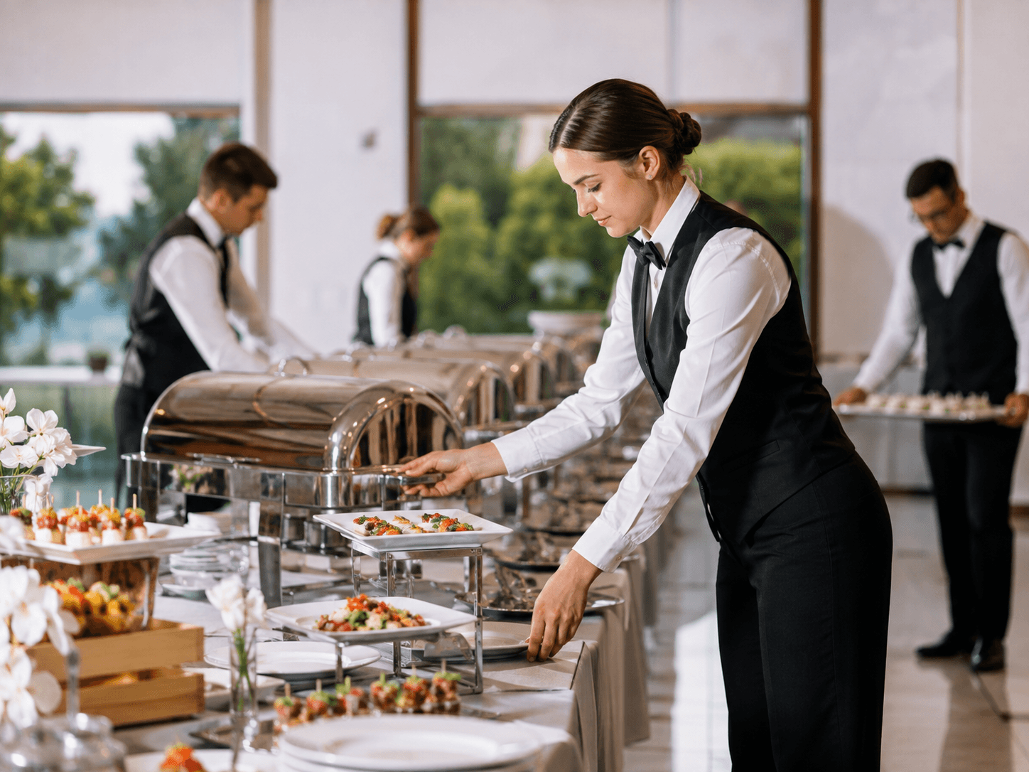 Hotel reception and front office support