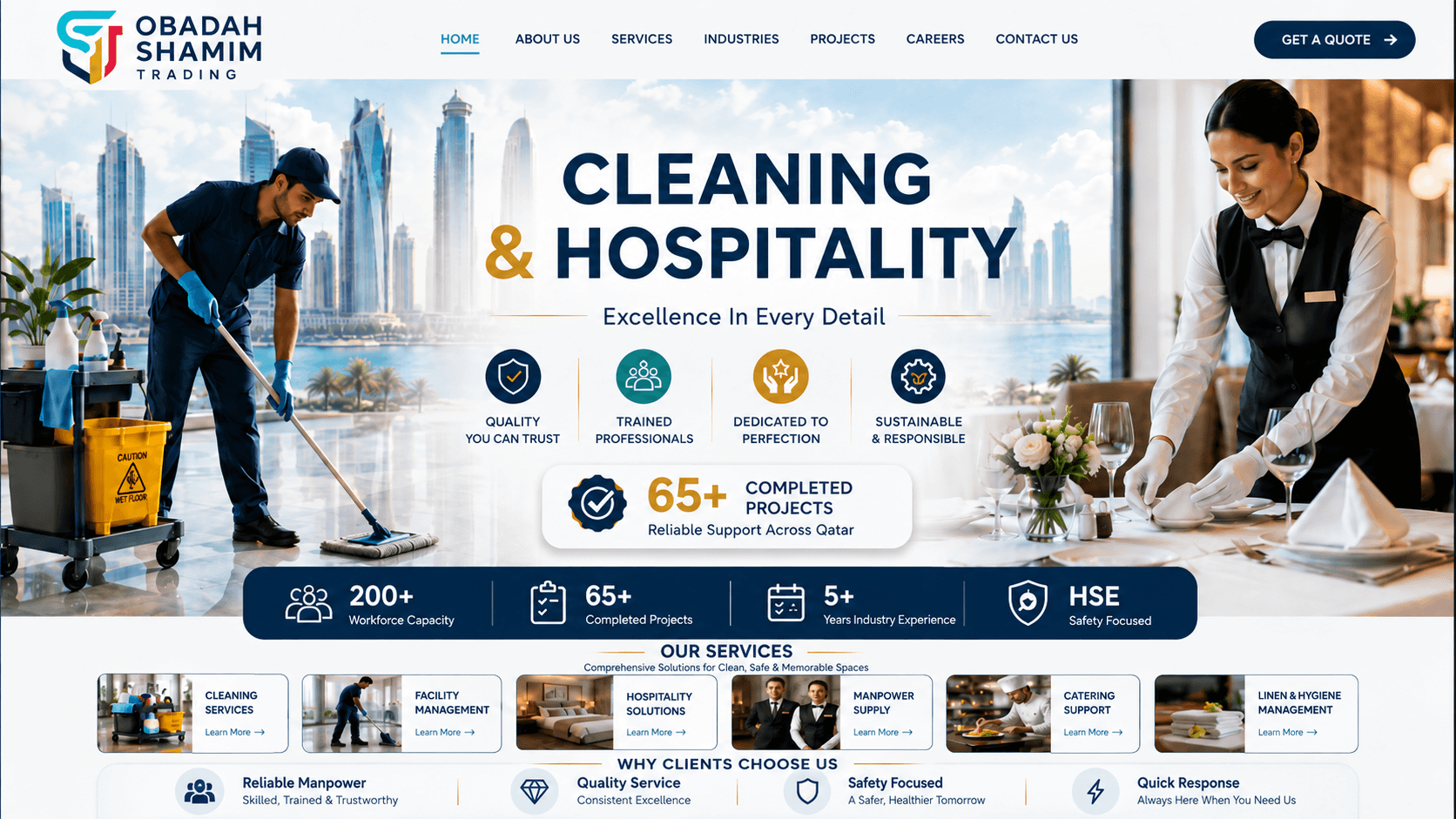 Obadah Shamim Trading Cleaning and Hospitality