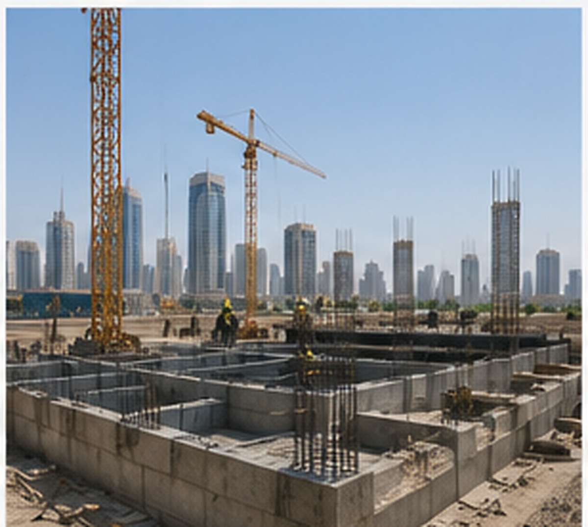Concrete foundation works Qatar