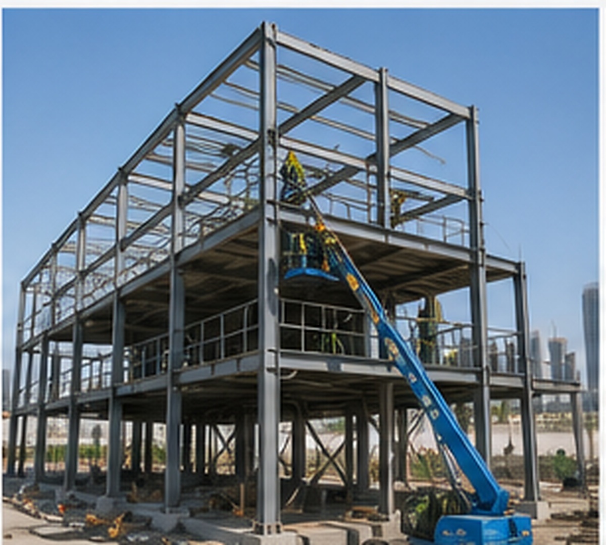 Steel structure works Qatar